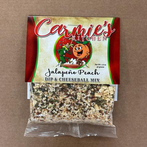 Jalapeno Peach Dip Mix- Carmie's