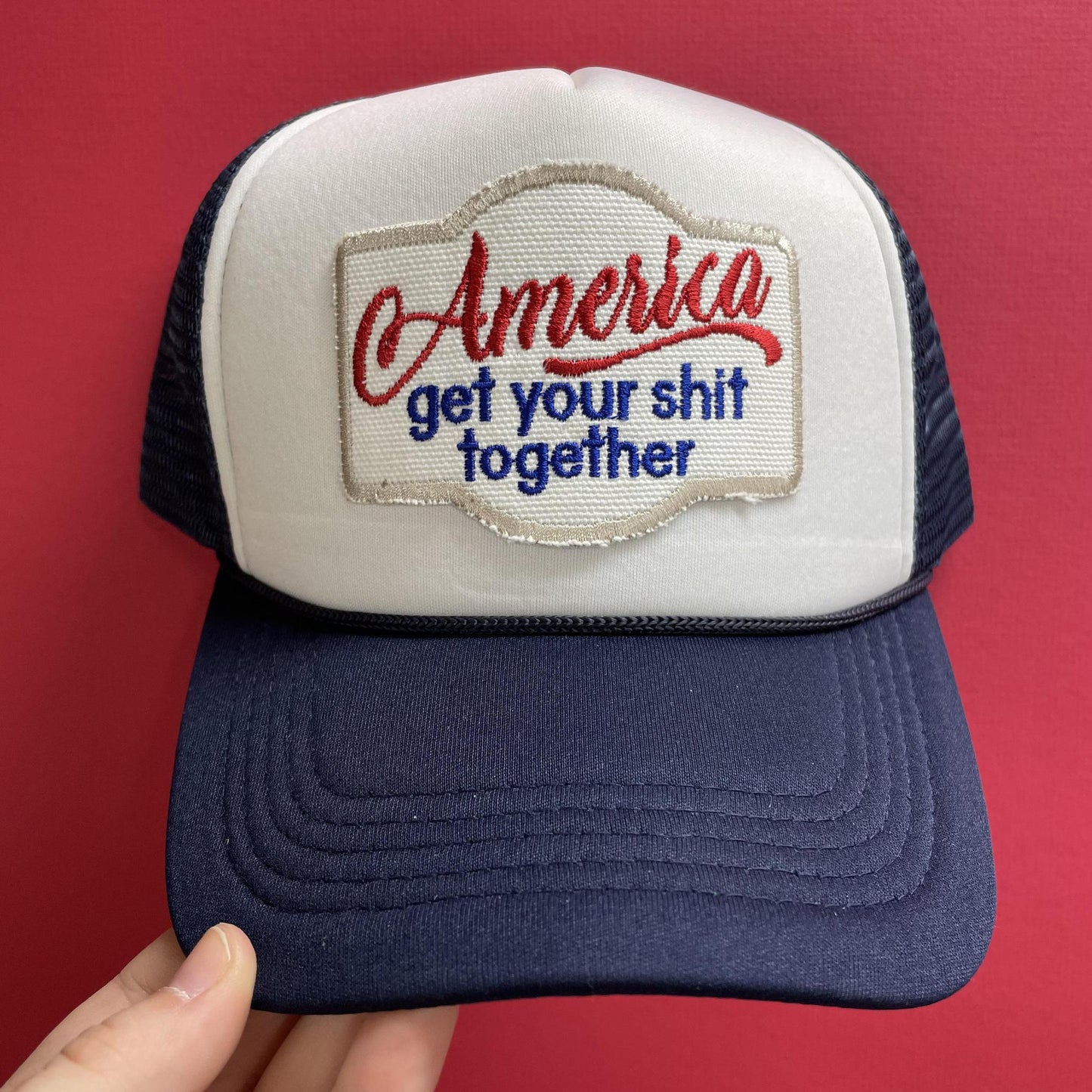 America, Get Your Sh*t Together Trucker - Lucky Girl