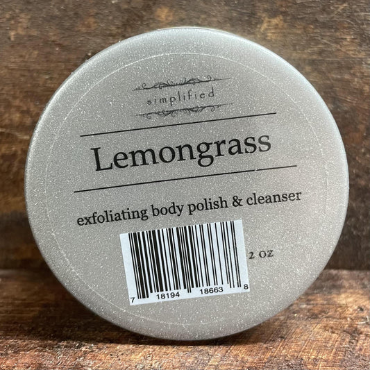 "Lemongrass" Scrub 2oz -Simplified