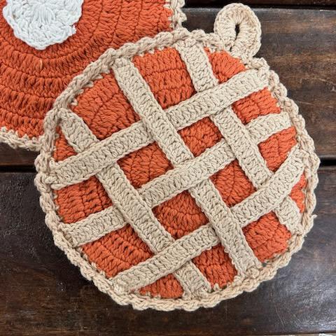 Sweet Potato Pie Pot Holder- Fall Mud Pie
