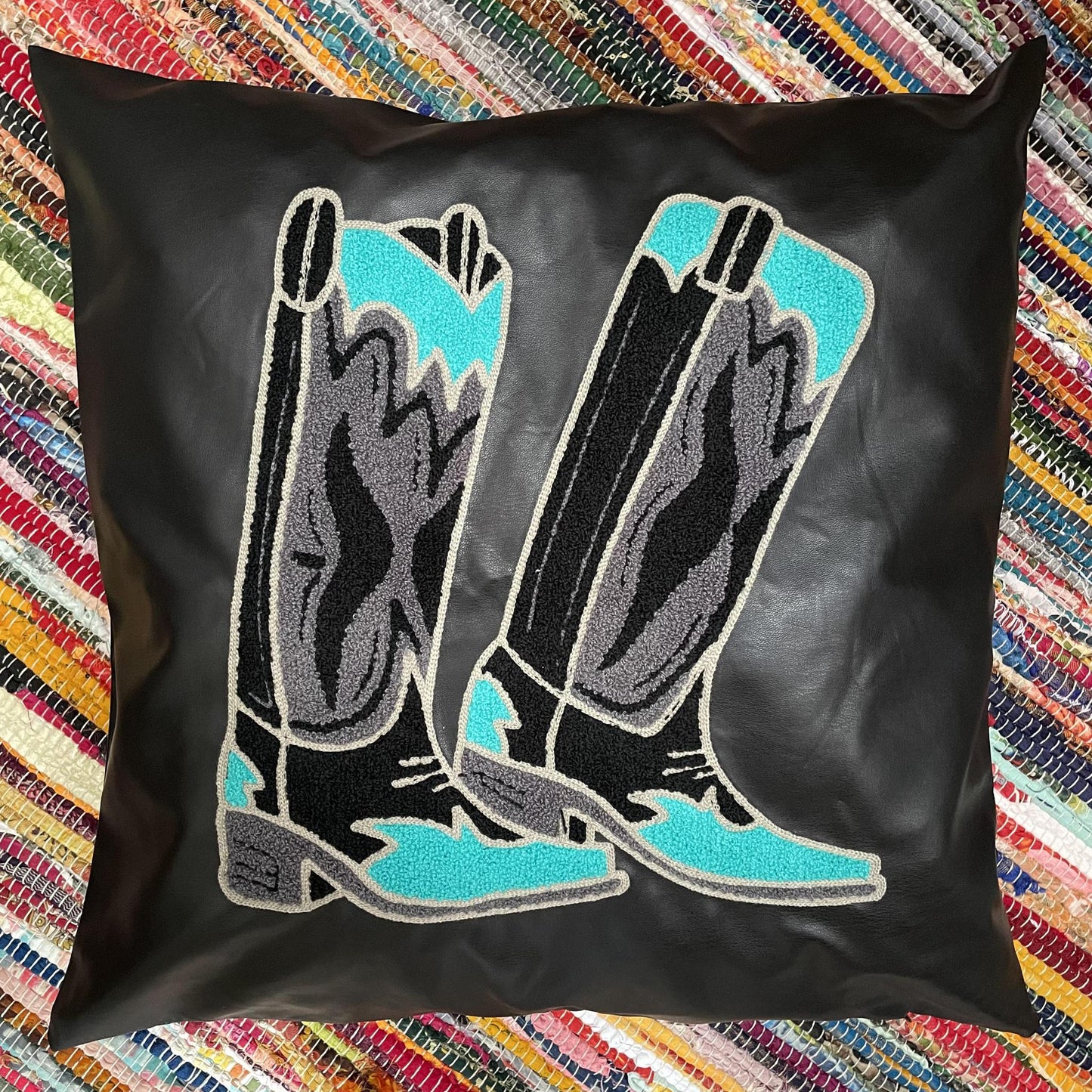 Boot Scootin' Pillow- 2 Fly Co.