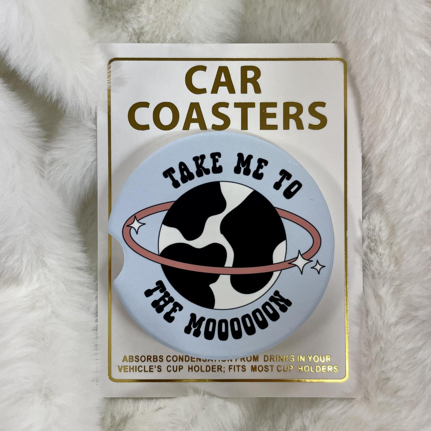 Take me to the Mooon- Car Coaster- Mugsby