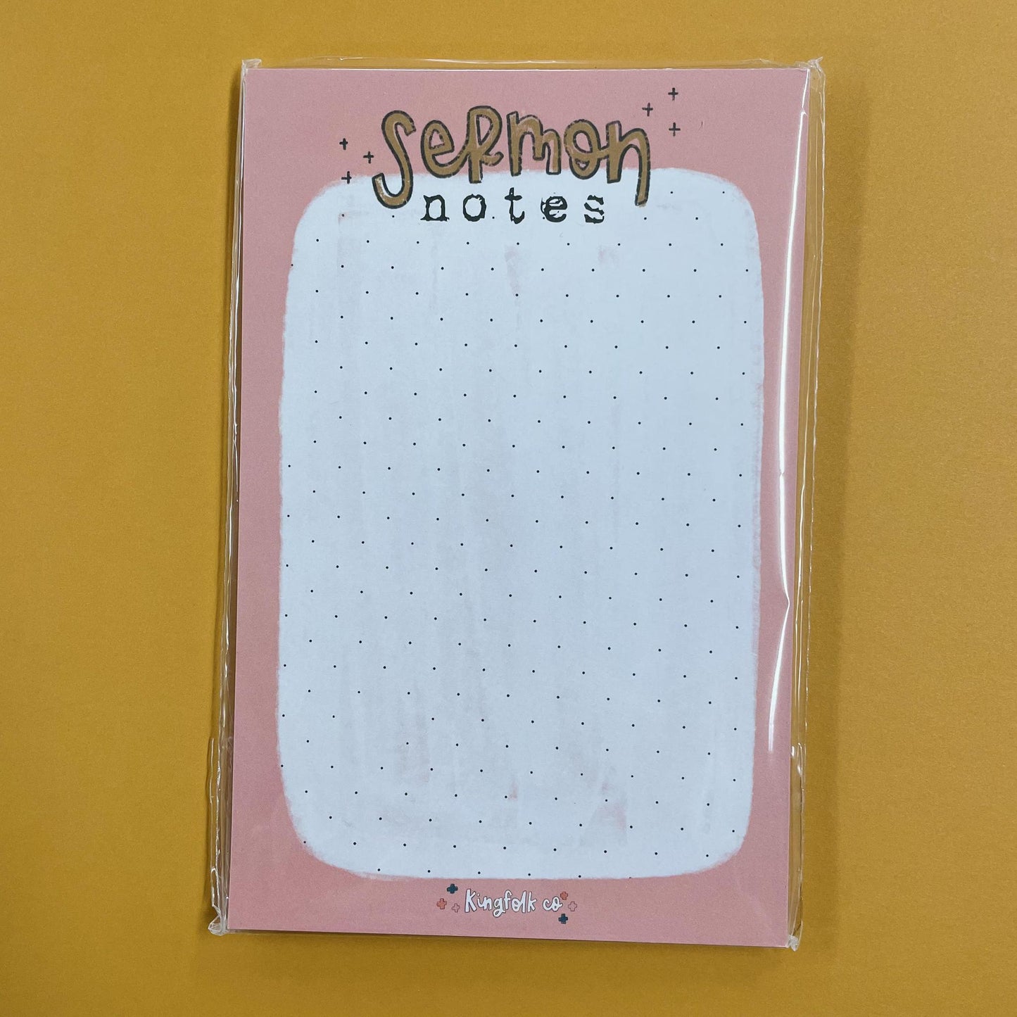 Sermon Notes Large Notepad