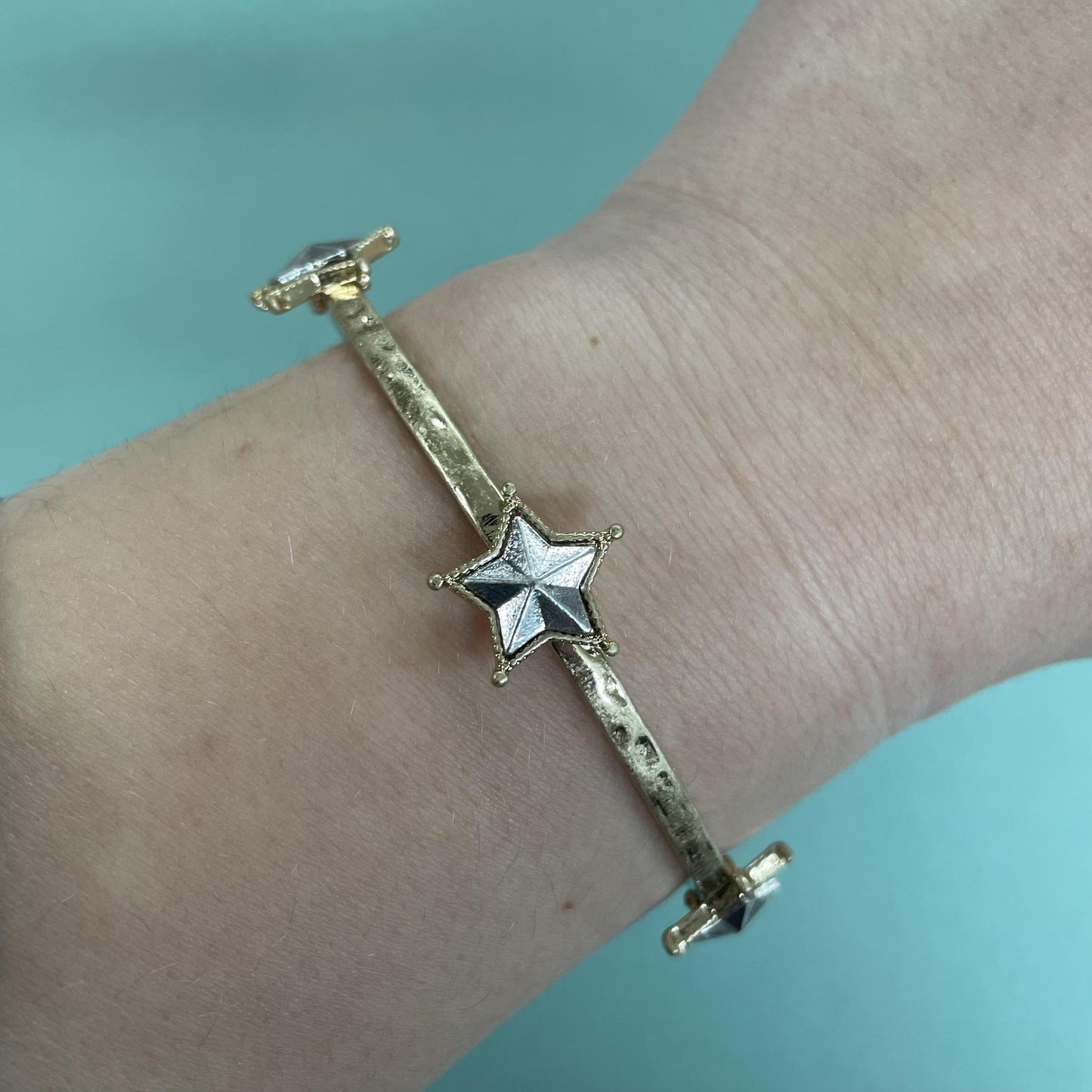 Dillon Star Bangle - Canvas Style