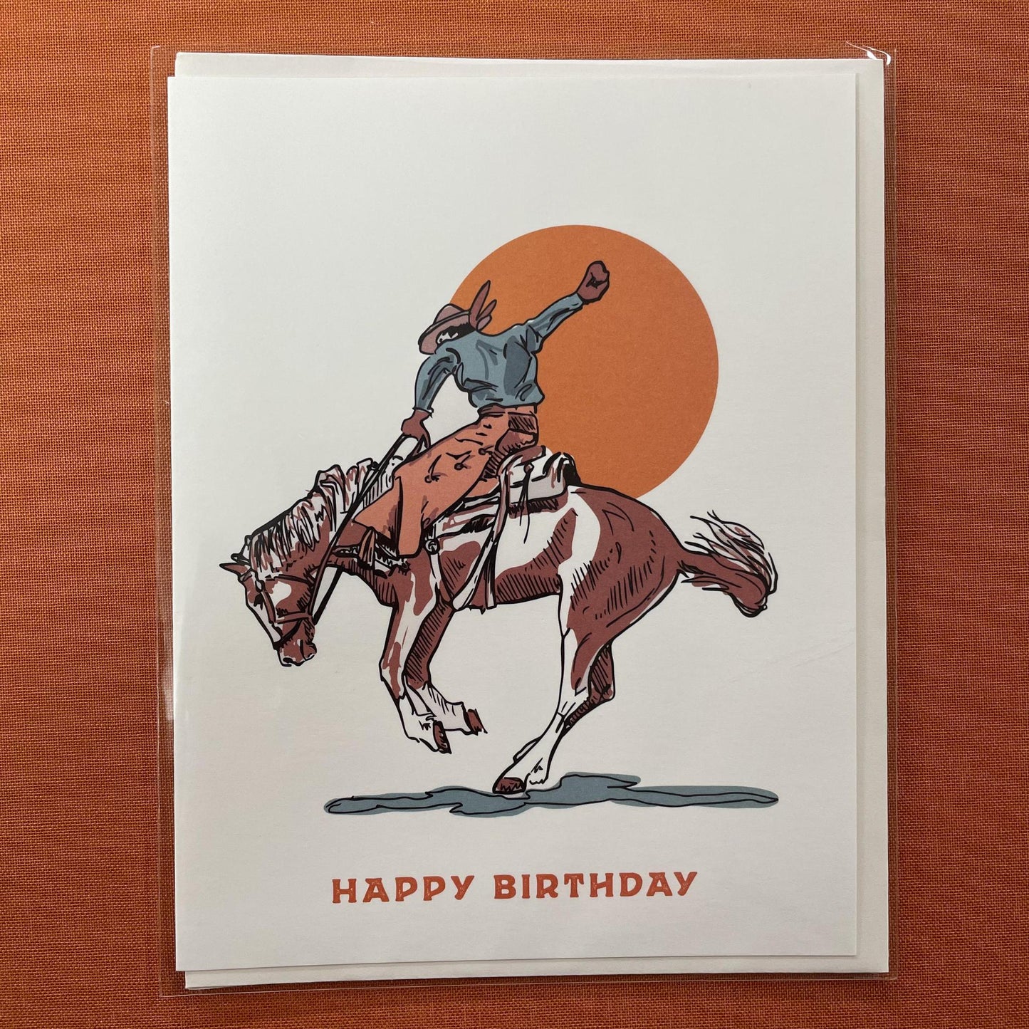 Cowboy Birthday Greeting Card