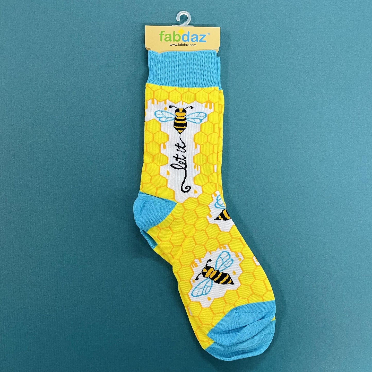 Let It Bee Socks - fabdaz