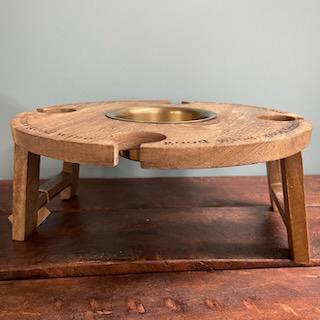 Folding Wine Table- Mud Pie