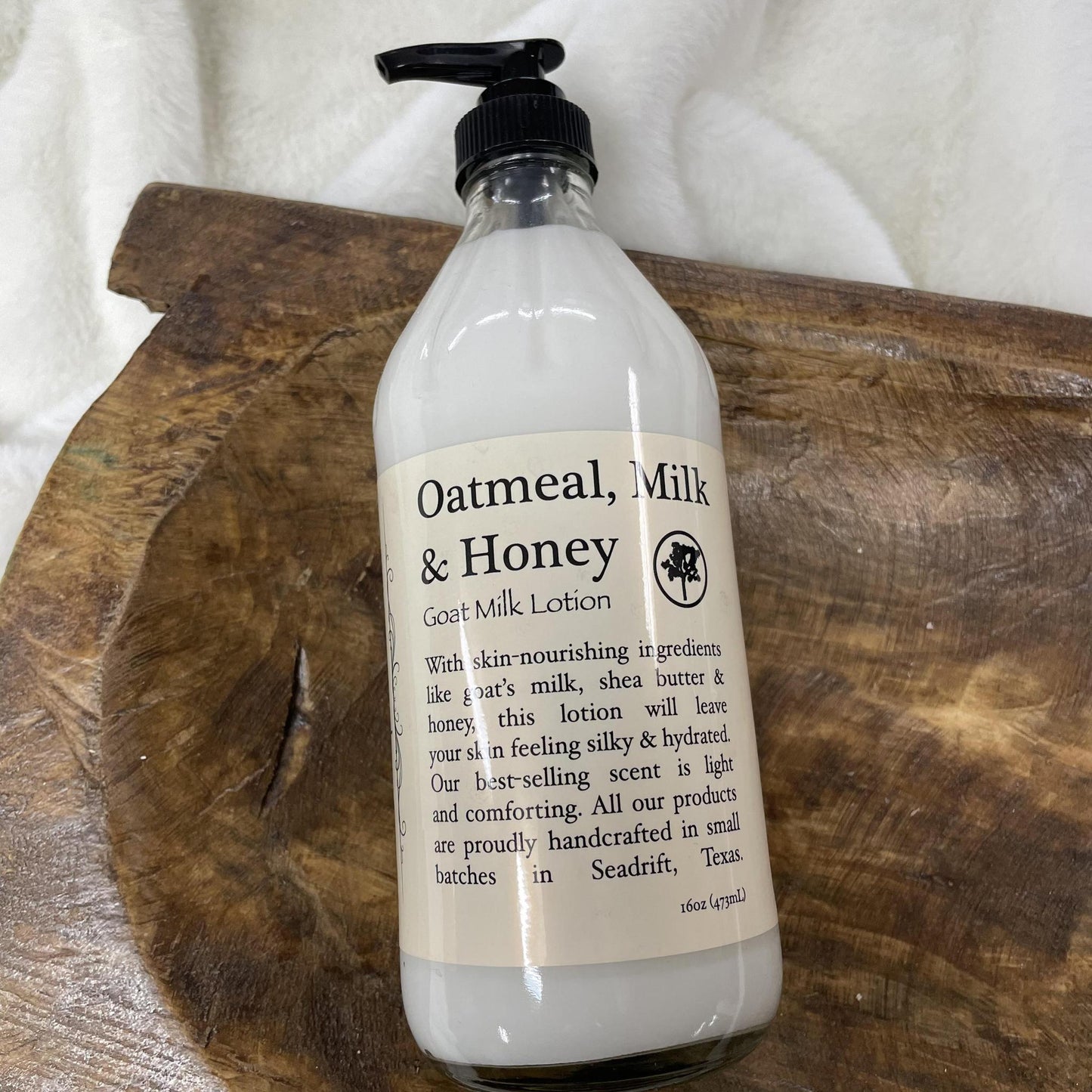 "Oatmeal, Milk & Honey" Lotion 16oz  -Simplified