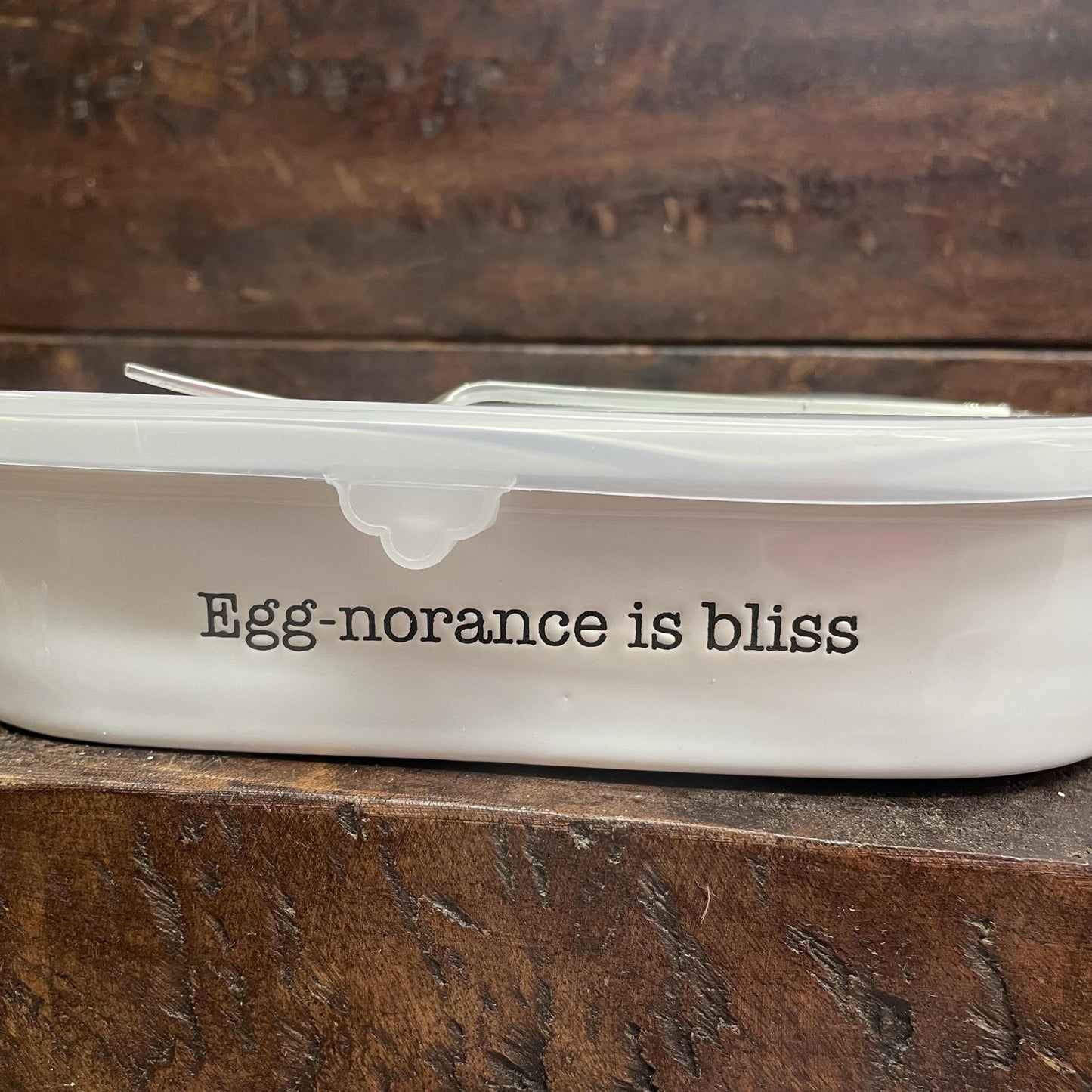 Lidded Deviled Egg Tray Set - Mud Pie
