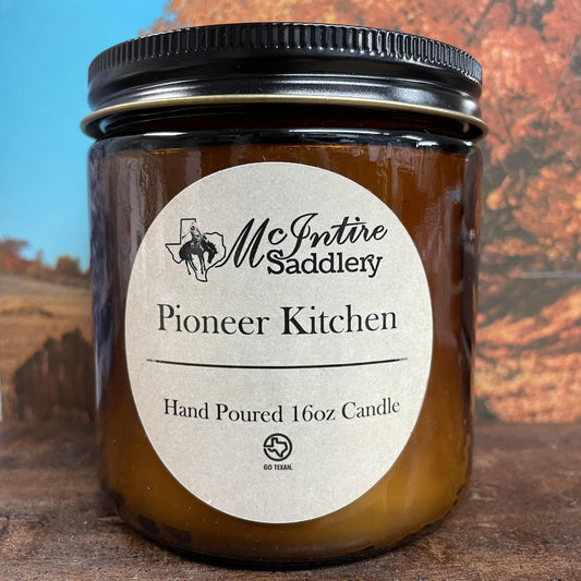 Pioneer Kitchen Candle - 16oz - McIntire Saddlery