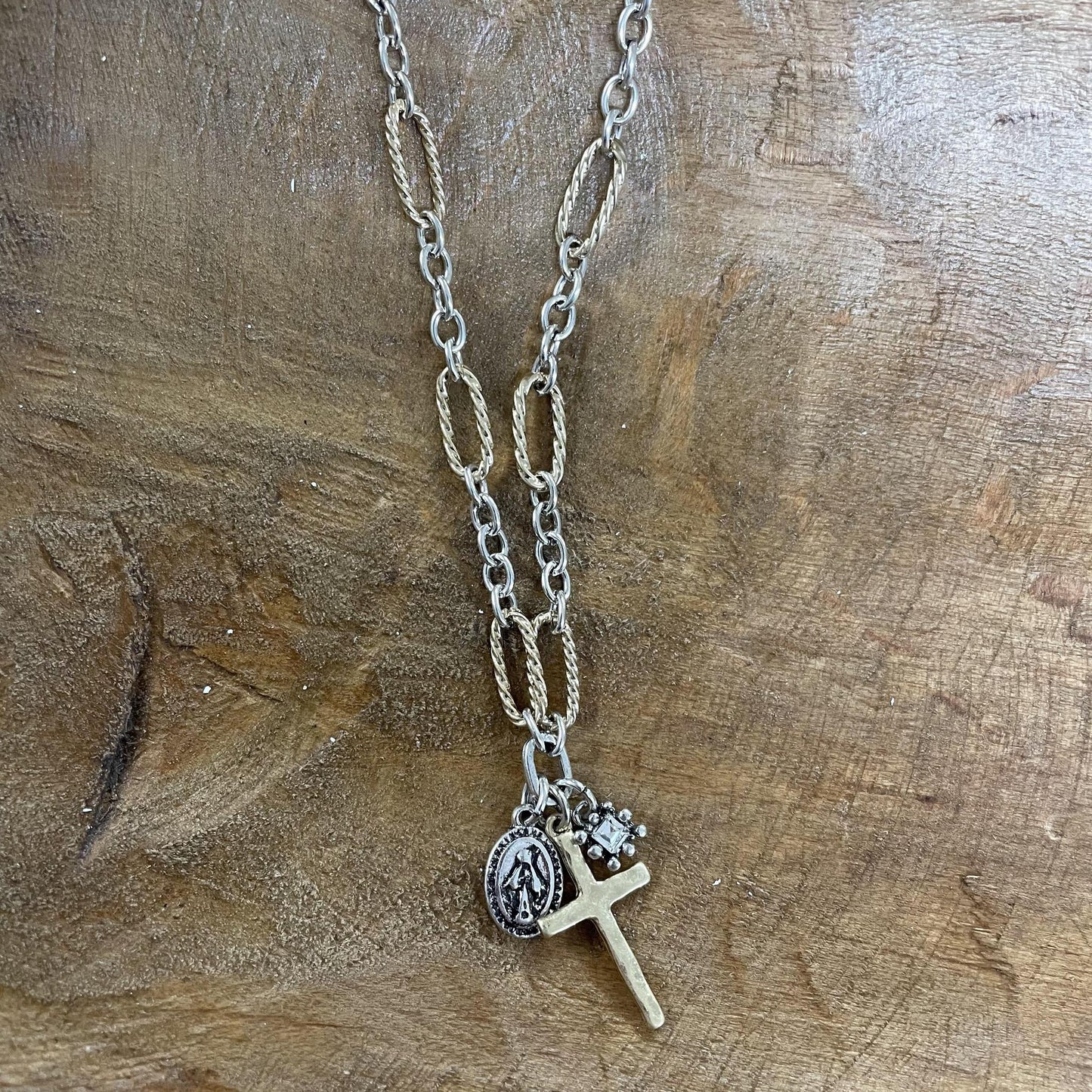 Jane Marie Mixed Metal Necklaces