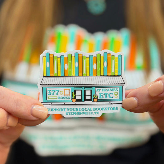 377 Books Sticker