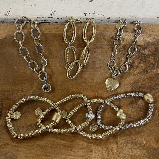 Jane Marie Mixed Metal Bracelets