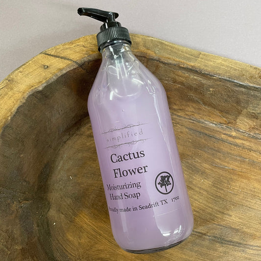 "Cactus Flower" 17oz Hand Soap- Simplified