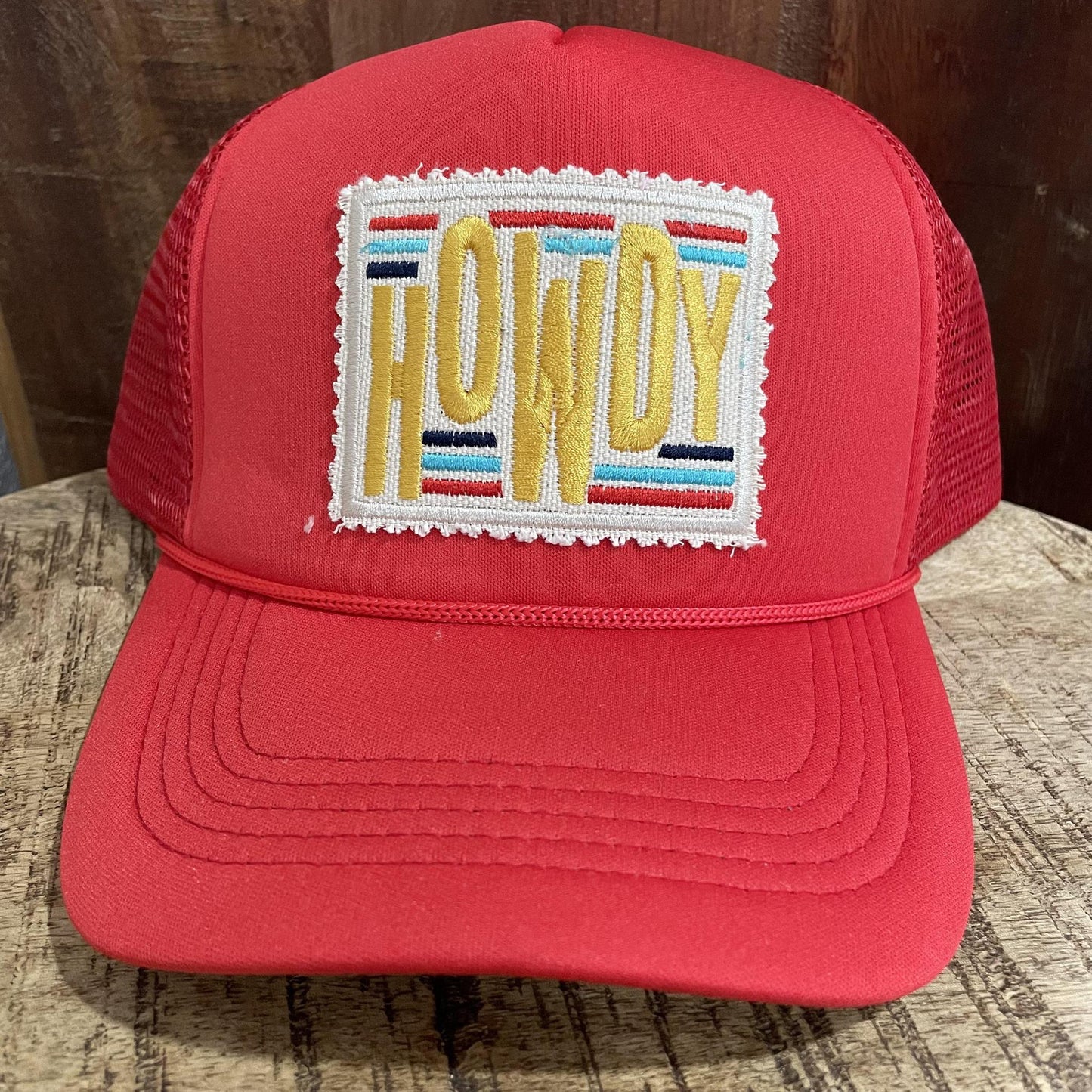 Red Howdy- Trucker Hat