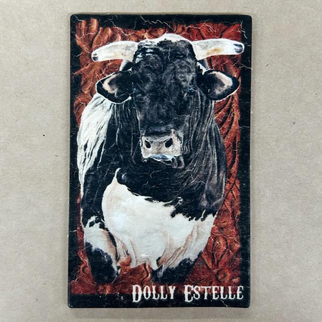 Bull Hat Card- Dolly Estelle