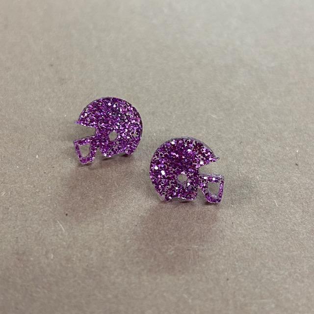 Tiny Helmet Stud Earrings- Doohickies