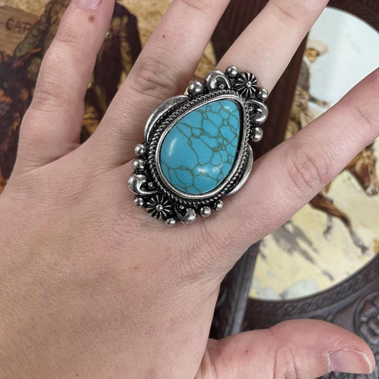 Large Teardrop Ring - ATG