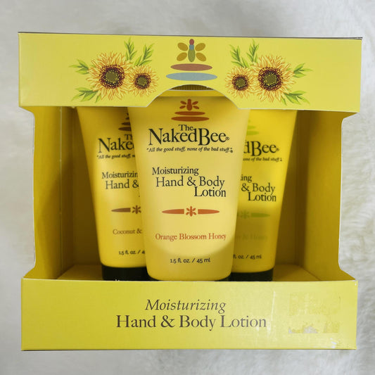 Hand & Body Lotion Set -Naked Bee