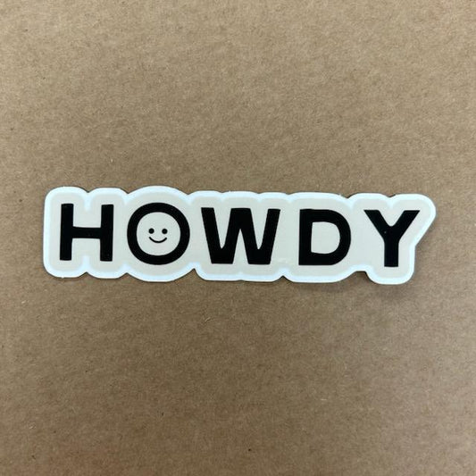 Happy Little Howdy Sticker- MLH
