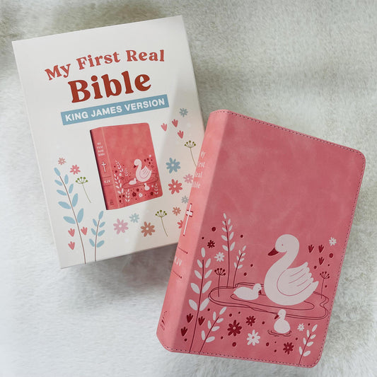 My First Real Bible - KJV - Pink Cover