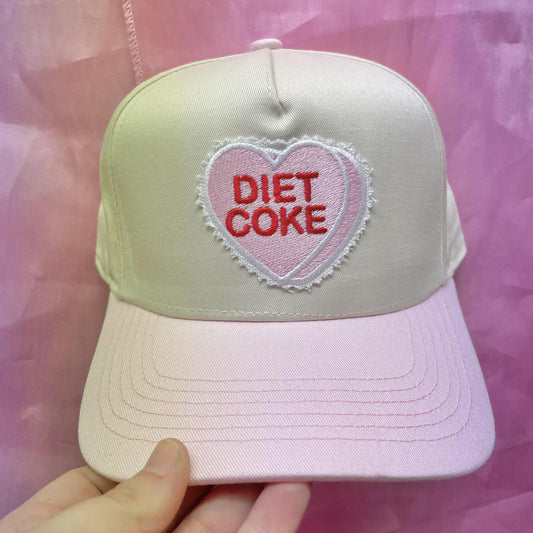 Diet Coke Conversation Heart Cap