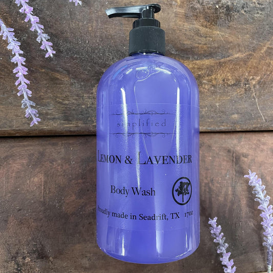 "Lemon & Lavender" Body Wash -Simplified