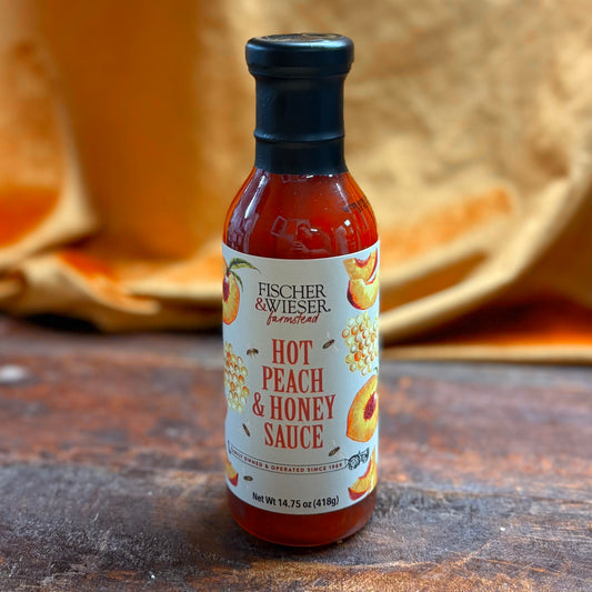 Hot Peach and Honey Sauce - Fischer and Weiser