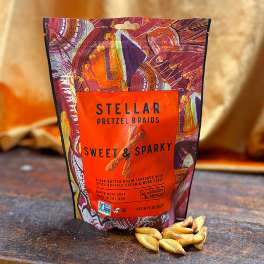 Stellar Pretzel Braids - Sweet and Sparky - 5oz