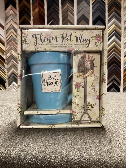 "Best Friend" Flower Pot Mug