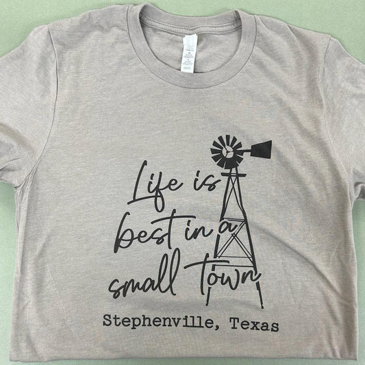 Small Town Stephenville- T-shirt