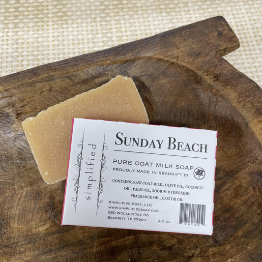 "Sunday Beach" Bar Soap -Simplified