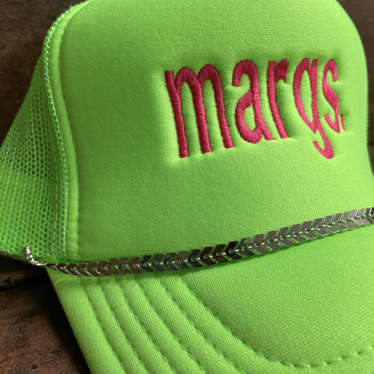 Stainless Steel Arrow Trucker Hat Chain
