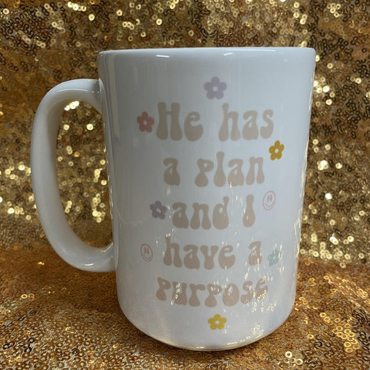 He Has A Plan - Mug and Mini