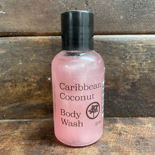 "Caribbean Coconut" Body Wash 2oz -Simplified