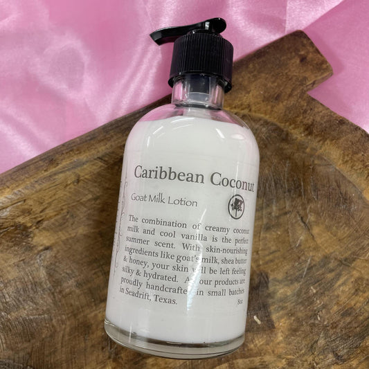 "Caribbean Coconut" Lotion 8oz -Simplified