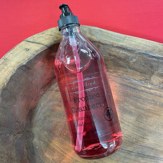 "Frosted Cranberry" Hand Soap -Simplified