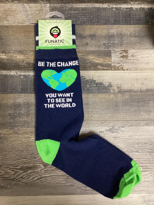 "Be The Change..." Socks- Funatic