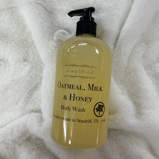 "Oatmeal, Milk & Honey" Body Wash -Simplified