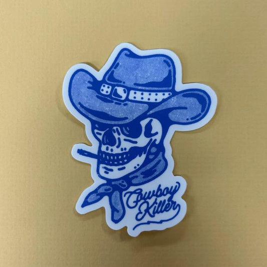 Cowboy Killer- Sticker- Mugsby