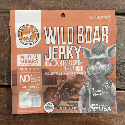 Wild Boar Jerky- Pearson Ranch