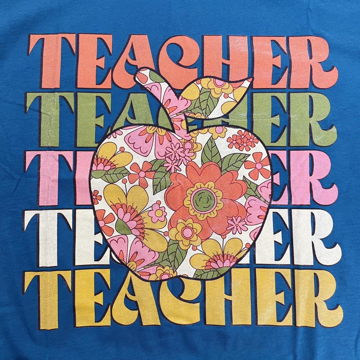 Retro Teacher- T-shirt