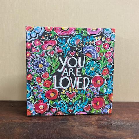 You Are Loved Small Canvas- Glory Haus
