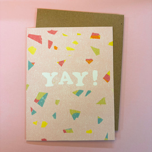 Yay Congratulations Card - Daydream Prints