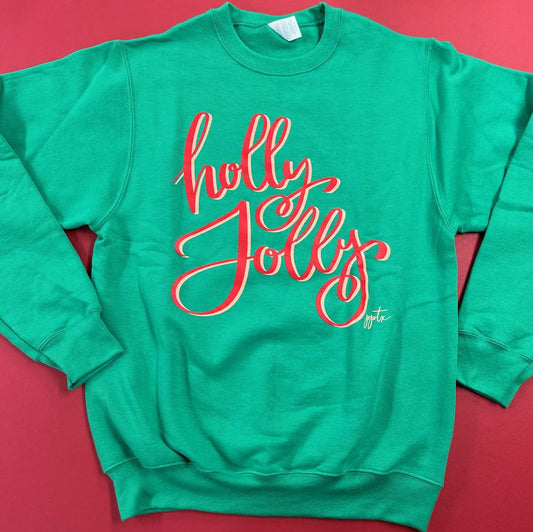 Holly Jolly- Christmas Crewneck