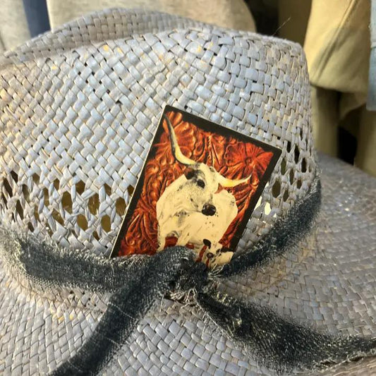 Longhorn Hat Card- Dolly Estelle