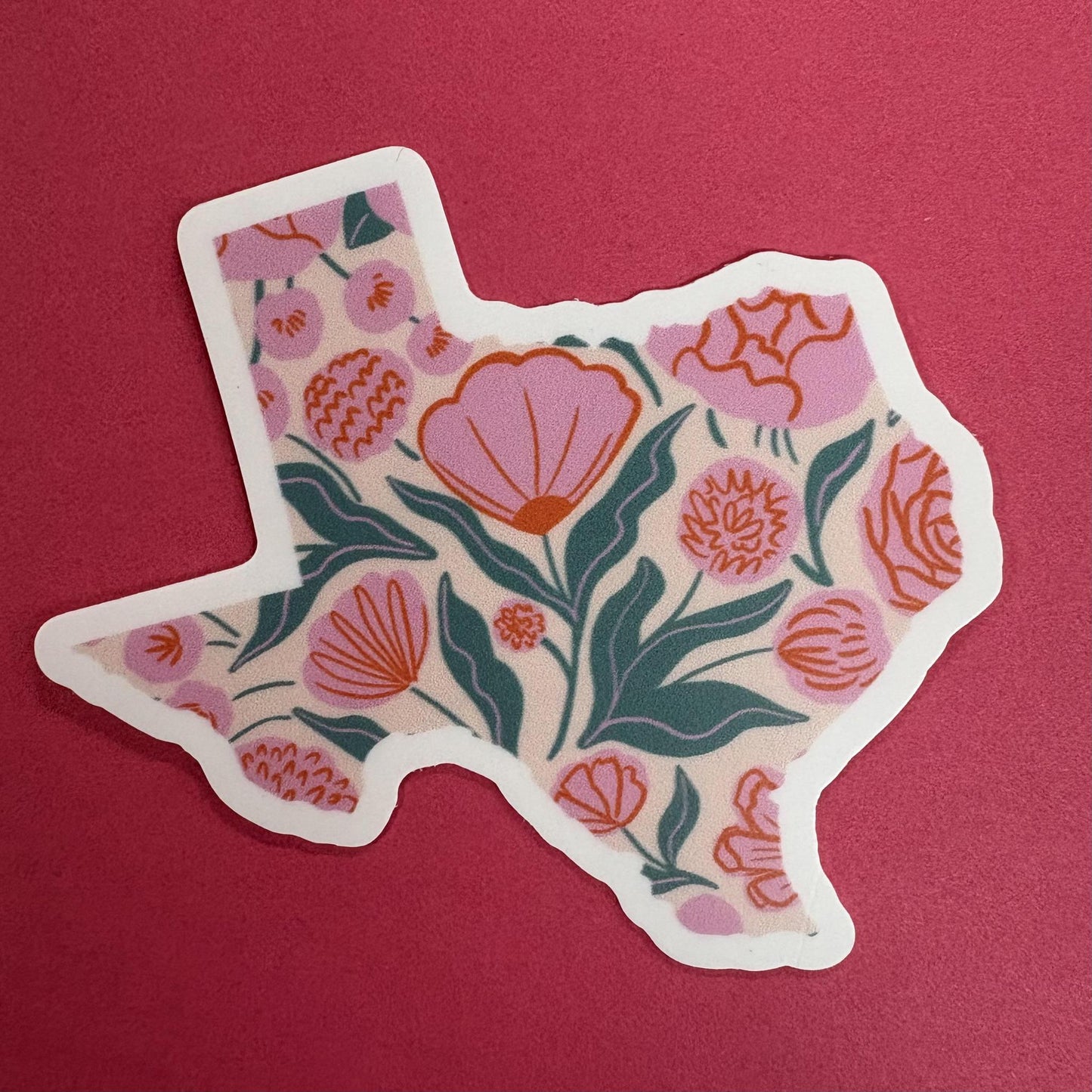 Texas Sticker Florals - Big Moods