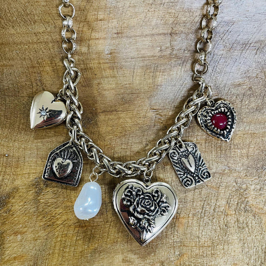 Lockets Red Charm Necklace - WTW