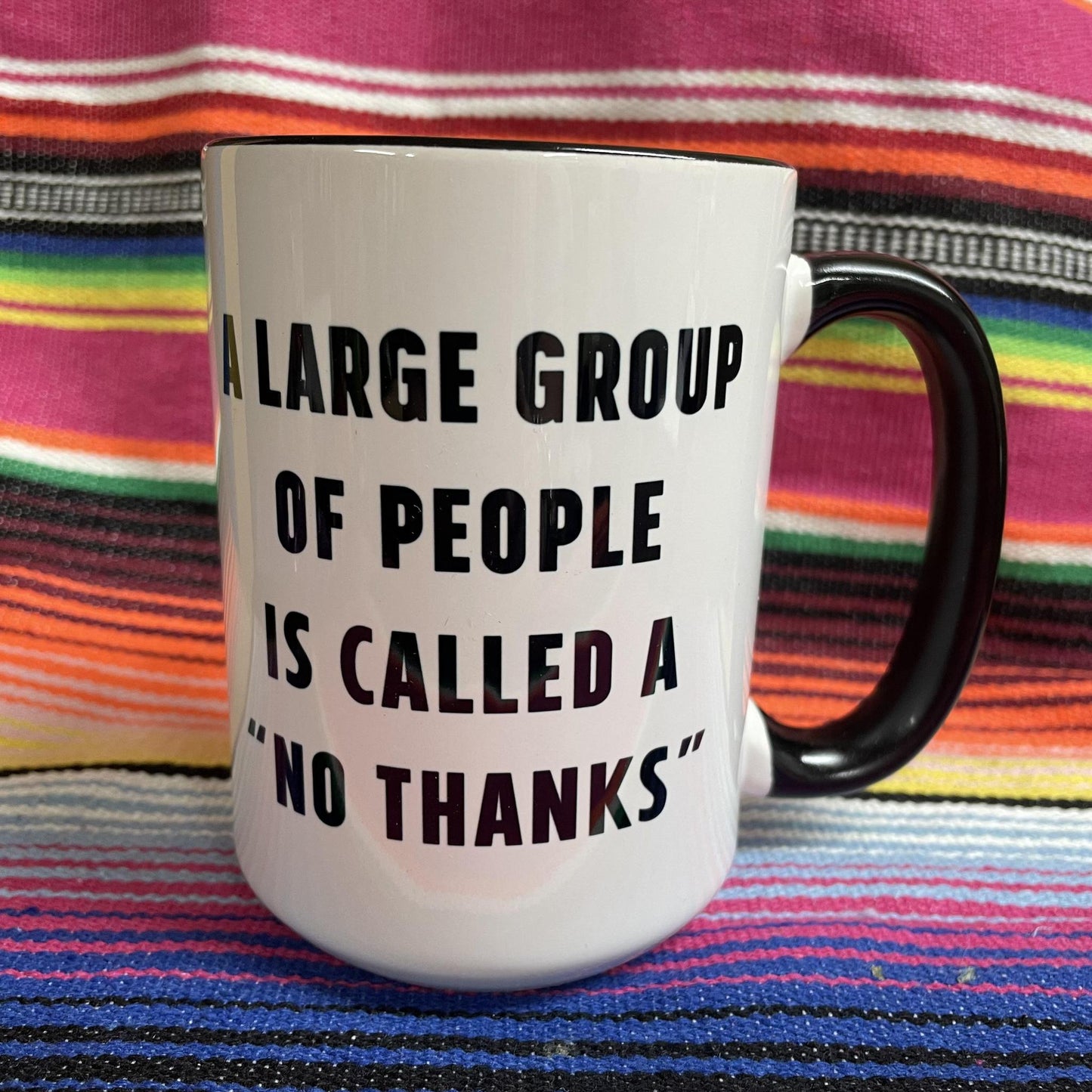 A Large Group Of People Mug - Mugsby