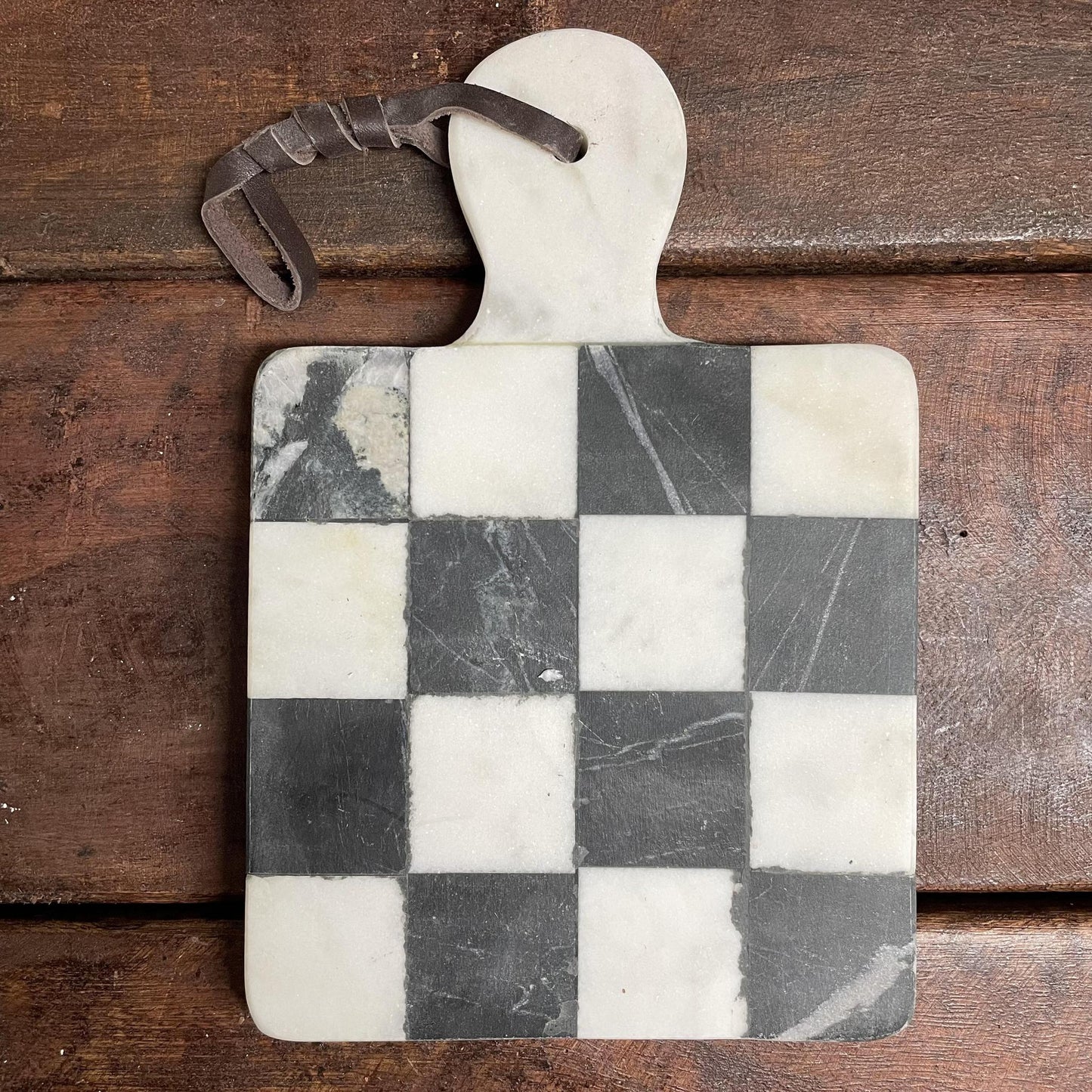 Mini Checkered Charcuterie Boards - Mud Pie